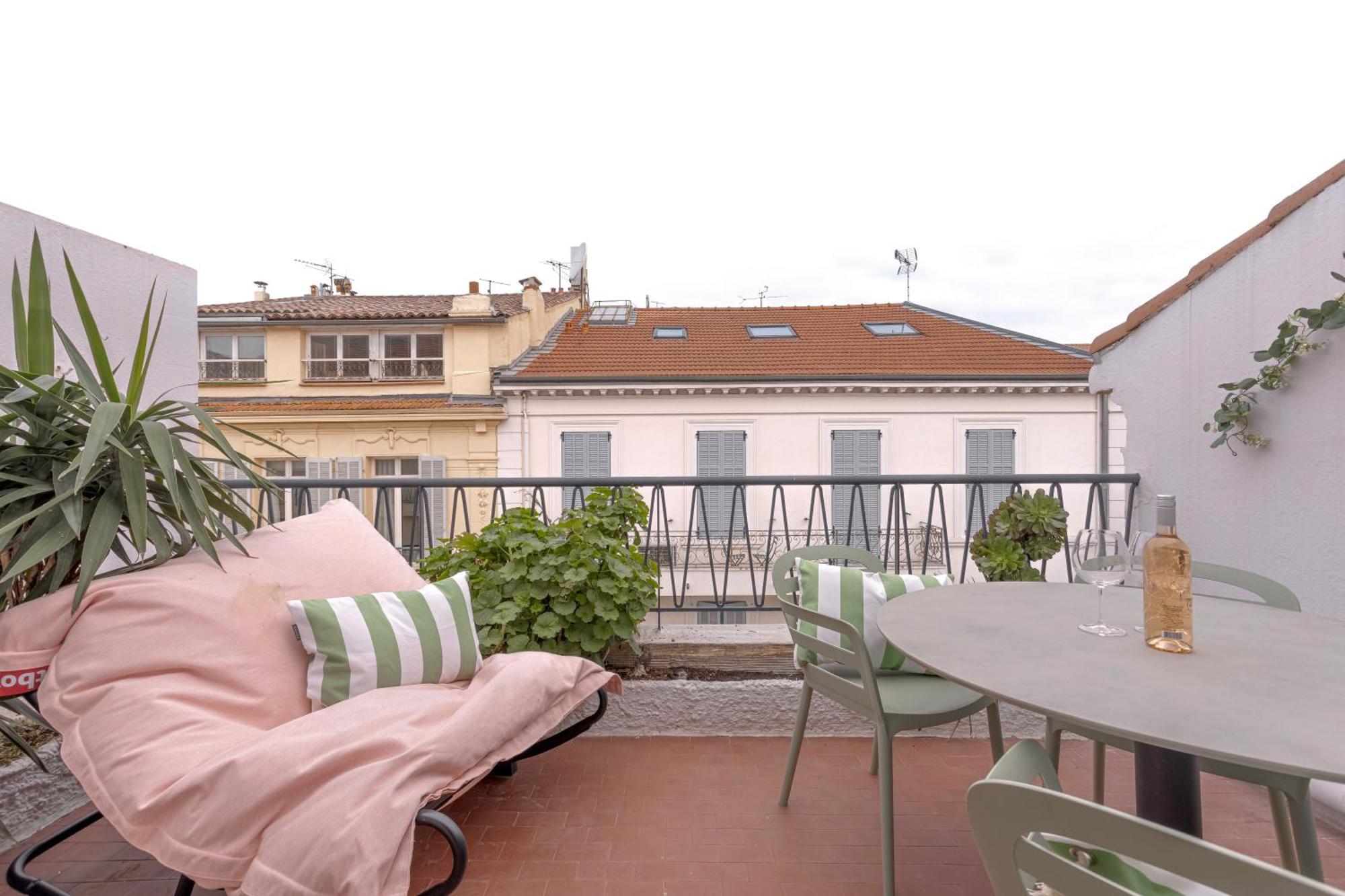 Alma Florian Apartment 4 People With Terrace Cannes Dış mekan fotoğraf